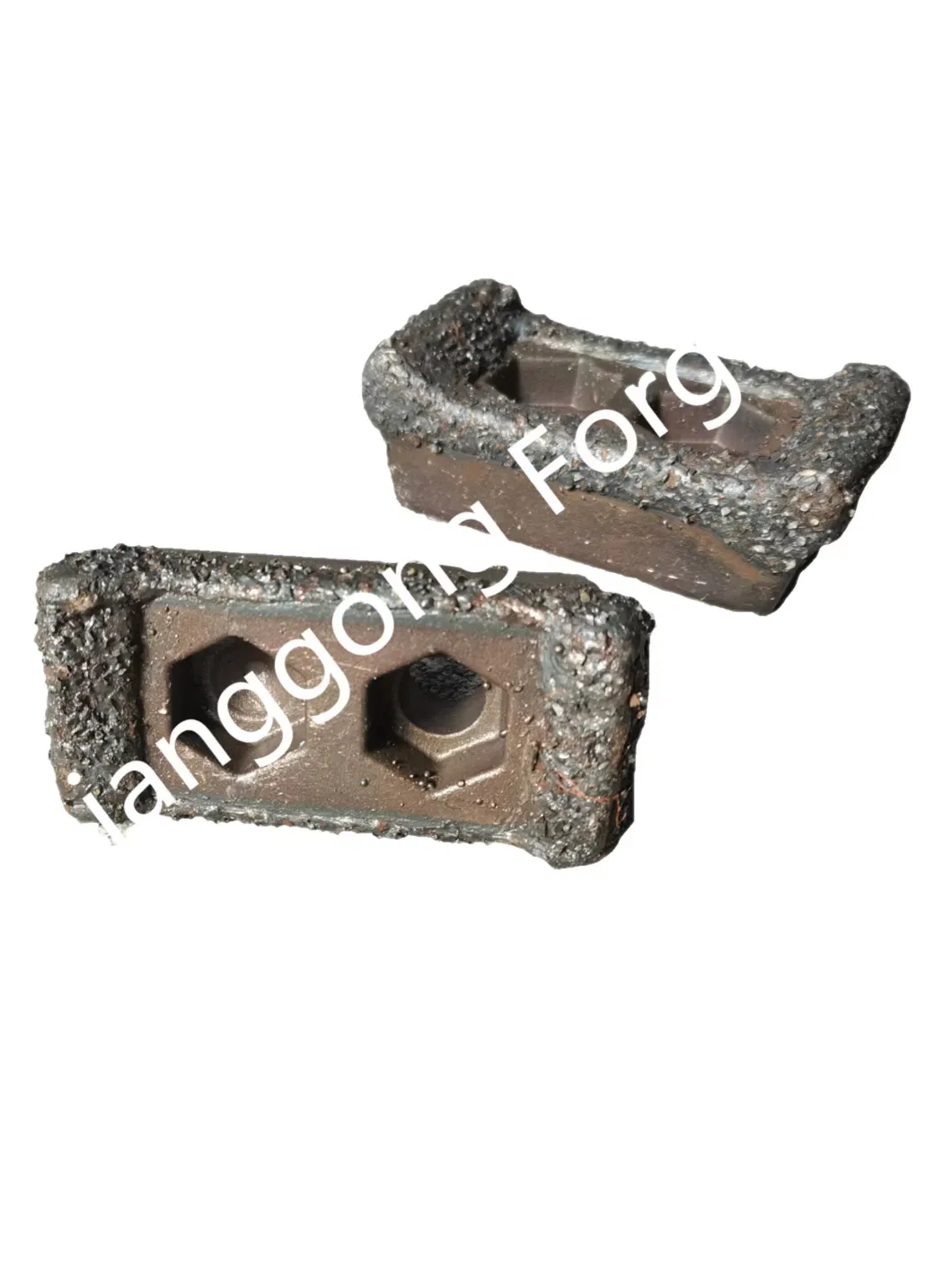 Customized Grinder Wear Parts with Forging Process Used in Forestry and Recycling Machine